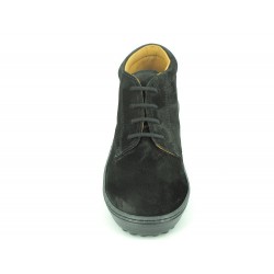 Chaussures Montantes 140 Noir Croûte de Cuir