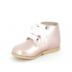Bottillon 81112 Rose Cuir Vernis